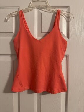 lululemon athletica Coral Scoop Tank. NOTE: Removable cups are not included.